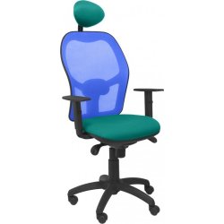 SILLA JORQUERA MALLA AZUL CABECERO FIJO ASIENTO BALI VERDE 1 | 15SABALI39C | 8436563384288 | Hay 21 unidades en almacén