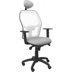 SILLA JORQUERA MALLA BLANCA CABECERO FIJO ASIENTO BALI GRIS  | 15SBBALI40C | 8436563384479 | Hay 21 unidades en almacén