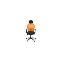 SILLA JORQUERA MALLA NARANJA CABECERO FIJO ASIENTO BALI NEGR | 15SNABALI840C | 8436563384837 | Hay 21 unidades en almacén