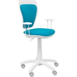 SILLA JUVENIL SALINAS BLANCA MICRO AZUL 34BCLMICRO31 | 8435501001386 | Hay 2 unidades en almacén