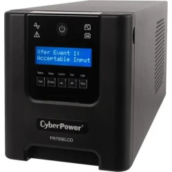 Sistema de alimentacion cyberpower interrumpida UPS 750va 675w 6 salidas AC negr | PR750ELCD | 4712364143397 [1 de 4]