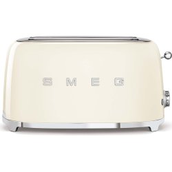 Smeg TSF02CREU tostadora 6 4 rebanada(s) 1500 W Crema de col | 8017709190712 | Hay 1 unidades en almacén