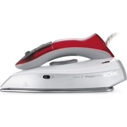 Solac Viaggio Pro Plancha vapor-seco Suela de acero inoxidable 1100 W Gris, Rojo Solac Viaggio Pro Plancha vapor-seco Suela de acero inoxidab | S91869400 | 8433766186947 | Hay 2 unidades en almacén