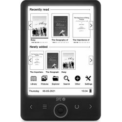 SPC Dickens Light 2 lectore de e-book 8 GB Negro | 5613N | 8436542859301 | Hay 7 unidades en almacén