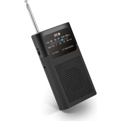 SPC Radio ICY MAX Portátil Analógica Negro | 4588N | 8436542858762 | Hay 8 unidades en almacén