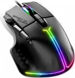Spirit of Gamer PRO-M5 ratón mano derecha USB tipo A Óptico 12800 DPI Spirit of Gamer PRO-M5 ratón mano derecha USB tipo A Óptic | S-PM5RGB | 3700104455153 | Hay 25 unidades en almacén