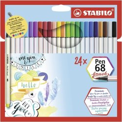 STABILO Pen 68 brush rotulador Multicolor 24 pieza(s) STABILO Pen 68 brush rotulador Multicolor 24 pieza(s) | 568/24-211 | 4006381561068 | Hay 20 unidades en almacén
