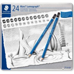 Staedtler Mars Lumograph Multi 24 pieza(s) Staedtler Mars Lumograph Multi 24 pieza(s) | 100G24 | 4007817052051 | Hay 2 unidades en almacén