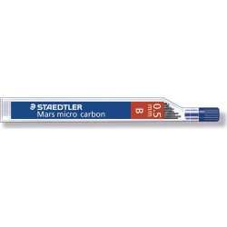 Staedtler Mars Micro Carbon mina de repuesto B Negro Staedtler Mars Micro Carbon mina de repuesto B Negro | 4007817213551 | 4007817213551 | Hay 12 unidades en almacén
