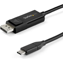 StarTech.com 2m - Cable USB-C a DisplayPort 1.4 - Bidireccional negro StarTech.com 2m - Cable USB-C a DisplayPort 1.4 - Bidireccio | CDP2DP142MBD | 0065030887922 | Hay 8 unidades en almacén