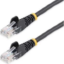 StarTech.com 45PAT5MBK cable de red 5 m Cat5e U/UTP (UTP) Negro StarTech.com 45PAT5MBK cable de red 5 m Cat5e U/UTP (UTP) Ne | 0065030866361 | Hay 30 unidades en almacén
