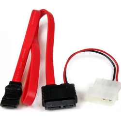 StarTech.com Adaptador Cable SATA Slimline 13 Pines a Molex  | SLSATAF20 | Hay 12 unidades en almacén