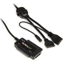 StarTech.com Adaptador Combo SATA IDE a USB 2.0 para Disco Duro y SSD con Alimen | USB2SATAIDE | 0065030824767 [1 de 8]