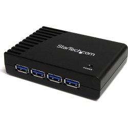 StarTech.com Adaptador Concentrador Hub Ladrón USB 3.1 Super Speed 4 Puertos Salidas PC Mac - Negro StarTech.com Adaptador Concentrador Hub Ladrón USB 3.1 Supe | ST4300USB3EU | 0065030842594 | Hay 6 unidades en almacén