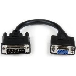 StarTech.com Adaptador Conversor de 20cm DVI-I a VGA - DVI-I | DVIVGAMF8IN | 0065030848565 | Hay 6 unidades en almacén