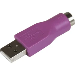 StarTech.com Adaptador Conversor PS/2 MiniDIN a USB para Teclado - PS/2 Hembra - USB A Macho - Violeta StarTech.com Adaptador Conversor PS/2 MiniDIN a USB para Tec | GC46MFKEY | 0065030812689 | Hay 7 unidades en almacén