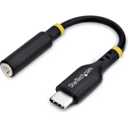 StarTech.com Adaptador de Audio USB-C a 3,5mm TRRS Minijack - Adaptador de Audio USB Tipo C para Auriculares con Micrófono - DAC de 32bits - de Port StarTech.com Adaptador de Audio USB-C a 3,5mm TRRS Minijack | USBCAUDIO2 | 65030898225 | Hay 5 unidades en almacén
