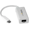 StarTech.com Adaptador de Red Gigabit USB-C - USB 3.1 Gen 1 (5 Gbps) - Blanco | (1)