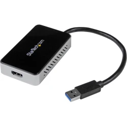 StarTech.com Adaptador de VÍ­deo Externo USB 3.0 a HDMI con Hub USB 1 Puerto - | USB32HDEH | 0065030850629 [1 de 5]