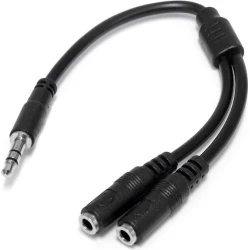 StarTech.com Adaptador Divisor de Auriculares Mini-Jack 3,5m | MUY1MFFS | 0065030847018 | Hay 9 unidades en almacén