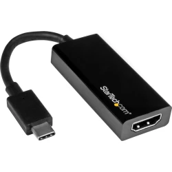 StarTech.com Adaptador Gráfico USB-C a HDMI - Conversor de VÍdeo USB 3.1 Type-C a HDMI negro StarTech.com Adaptador Gráfico USB-C a HDMI - Conversor de | CDP2HD | 0065030862615 | Hay 1 unidades en almacén