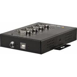 StarTech.com Adaptador Industrial USB a 4 Puertos Serie DB9  | ICUSB234854I | 0065030878562 | Hay 1 unidades en almacén