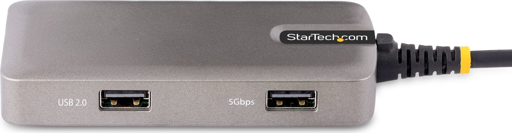 StarTech.com Adaptador Multipuertos USB-C - Docking Station USB Tipo C HDMI  4K60 - Hub Ladrón USB 3.0 de 3 Puertos - Entrega de Alimentación PD 100W -  GbE - Win/Mac/ChromeOS en
