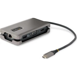 StarTech.com Adaptador Multipuertos USB-C - HDMI 4K a 60Hz VGA - Hub Ladrón USB | DKT31CVHPD3 | 0065030891998 [1 de 9]