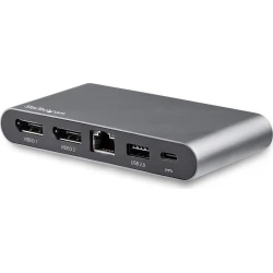 StarTech.com Adaptador Multipuertos USB-C para Dos Monitores - 2 x 4K DP - PD 3.0 de 100W - Docking Station USB Tipo C - DK30C2DAGPD StarTech.com Adaptador Multipuertos USB-C para Dos Monitores | DK30C2DAGPD | 0065030878746 | Hay 4 unidades en almacén