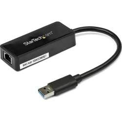 StarTech.com Adaptador Tarjeta de Red NIC Externa USB 3.0 de 1 Puerto Gigabit Et | USB31000SPTB | 0065030851893 [1 de 7]