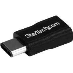 StarTech.com Adaptador USB-C a Micro-USB - Macho a Hembra - USB 2.0 - negro | USB2CUBADP | 0065030865661 [1 de 4]