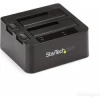 StarTech.com Base de Conexión USB 3.1 10Gbps con UAS de 2 BahÍ­as para Disco Duro o SSD SATA de 2.5 o 3.5 Pulgadas - Negro | (1)