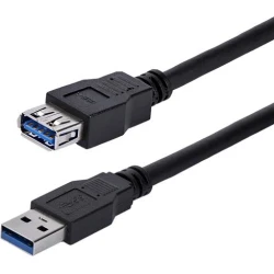 StarTech.com Cable 1m Extensión Alargador USB 3.1 SuperSpeed - USB A Macho a US | USB3SEXT1MBK | 0065030848954 [1 de 5]