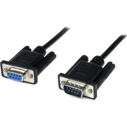 StarTech.com Cable 1m Módem Nulo Null Serie Serial DB9 Hembra a Macho - Negro StarTech.com Cable 1m Módem Nulo Null Serie Serial DB9 Hemb | SCNM9FM1MBK | 0065030850513 | Hay 5 unidades en almacén