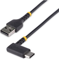 StarTech.com Cable 1m USB A a USB C Acodado - en Íngulo Recto - Cable USB-C d | R2ACR-1M-USB-CABLE | 0065030893824 [1 de 2]