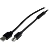 StarTech.com Cable 20 Metros USB B Macho a USB A Macho Activo Amplificado USB 2.0 - Impresora negro | (1)