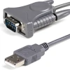 StarTech.com Cable Adaptador de 0.9m USB a Serie Serial DB9 DB25 RS232 - 0.9m Negro | (1)