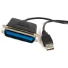 StarTech.com Cable Adaptador de Impresora Centronics a USB A - 3m Negro | (1)