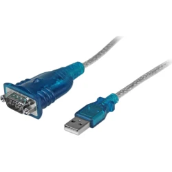 StarTech.com Cable adaptador usb 2.0 a serie RS232 de 1 puerto serial DB9 macho  | ICUSB232V2 | 0065030852609 [1 de 6]