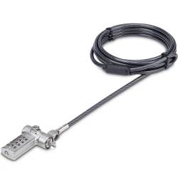 StarTech.com Cable Antirrobo Universal de Portátil de 2m - Candado de Seguridad para Portátil - Serializado - con Clave de Combinación - Compatible StarTech.com Cable Antirrobo Universal de Portátil de 2m - | UNIVCS-LAPTOP-LOCK | 65030911672 | Hay 10 unidades en almacén