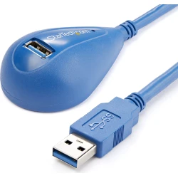 StarTech.com Cable de 1,5m Extensión Alargador USB 3.0 SuperSpeed Dock de Sobre | USB3SEXT5DSK | 0065030842785 [1 de 4]