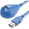 StarTech.com Cable de 1,5m Extensión Alargador USB 3.0 SuperSpeed Dock de Sobremesa - Tipo A Macho a Hembra - azul | (1)