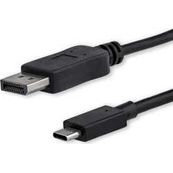 StarTech.com Cable de 1,8m USB-C a DisplayPort - 4K 60Hz - Negro StarTech.com Cable de 1,8m USB-C a DisplayPort - 4K 60Hz - N | CDP2DPMM6B | 0065030864824 | Hay 20 unidades en almacén