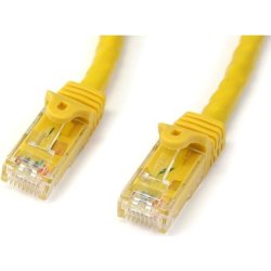 StarTech.com Cable de 1m Amarillo de Red Gigabit Cat6 Ethern | N6PATC1MYL | 0065030856294 | Hay 4 unidades en almacén