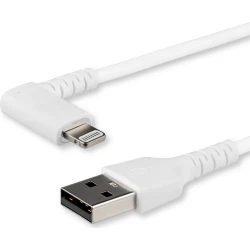 StarTech.com Cable de 1m Lightning Angulo Acodado a USB Tipo-A - Certificado MFI | RUSBLTMM1MWR | 0065030880978 [1 de 5]