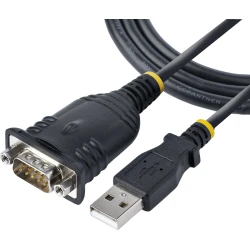 StarTech.com Cable de 1m USB a Serie, Conversor DB9 Macho RS232 a USB, Prolific, Adaptador USB a Serial para PLC/Impresora/Escáner, Adaptador USB a p StarTech.com Cable de 1m USB a Serie, Conversor DB9 Macho RS | 1P3FP-USB-SERIAL | 0065030894586 | Hay 3 unidades en almacén