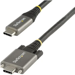 StarTech.com Cable de 1m USB-C con Tornillos Laterales de Fi | USB31CCSLKV1M | 0065030893459 | Hay 15 unidades en almacén