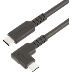 StarTech.com Cable de 1m USB-C Resistente Acodado a la Derecha - USB 3.2 Gen 2 ( | RUSB31CC1MBR | 0065030891271 [1 de 9]