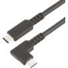 StarTech.com Cable de 1m USB-C Resistente Acodado a la Derecha - USB 3.2 Gen 2 (10 Gbps) - Cable de Transferencia USB Tipo C - DP de Modo Alt 4K 60Hz | (1)