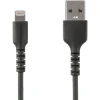 StarTech.com Cable de 1m USB tipo A a Lightning hembra a Macho - Certificado MFi de Apple - Negro RUSBLTMM1MB | (1)